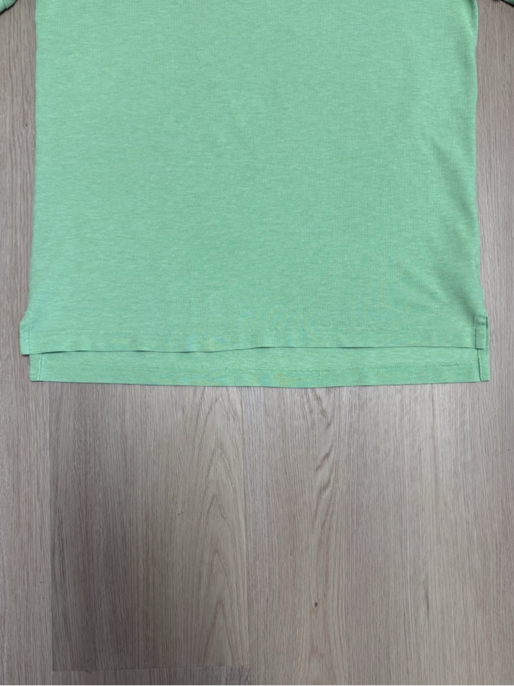 Brooks Brothers Lightened Green Pique Original Fit Short Sleeve Performance Polo - Picture 3 of 10